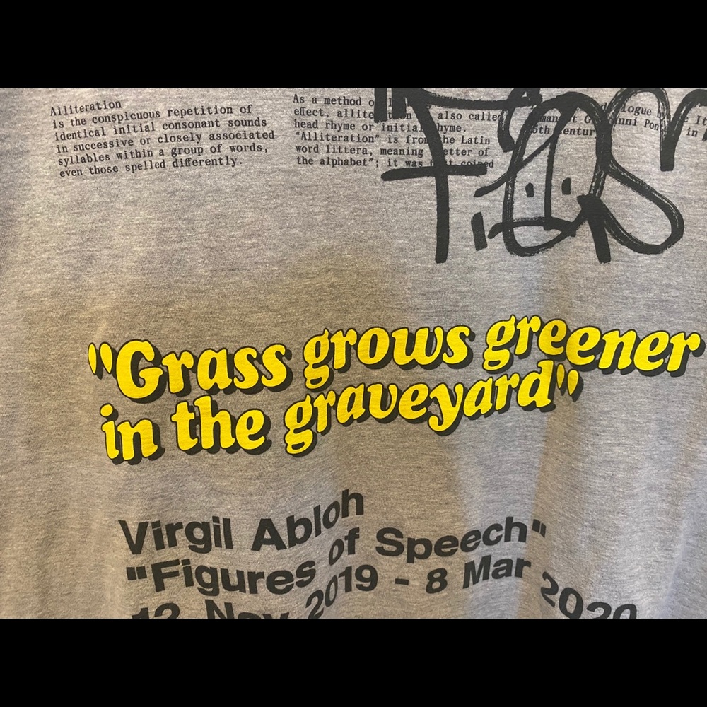 EXCLUSIVE VIRGIL ABLOH MCA “FIGURES OF SPEECH” TEE - Picture 4 of 6